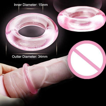 Men's Transparent High Elastic Soft Thong Underwear