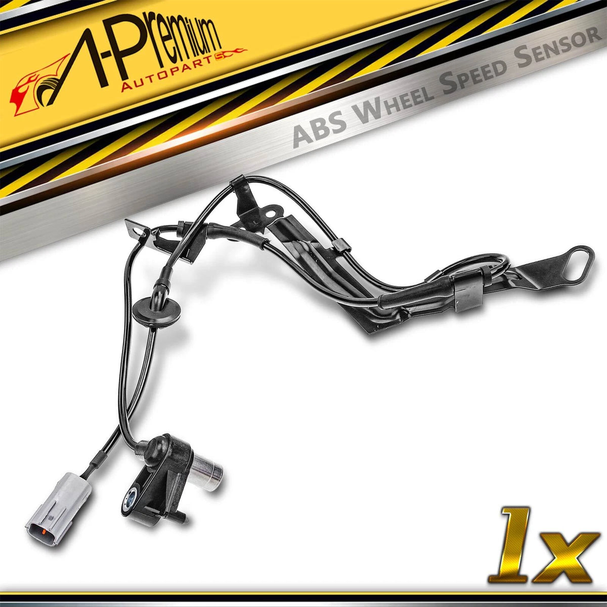 Front Left ABS Wheel Speed Sensor for Mazda Protege (1999–2003) B25D4373XG, 5S6367, ALS1212