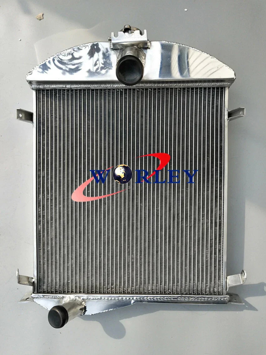 Aluminum Radiator & Fan for Ford Model A 3.3L (1928-1929)