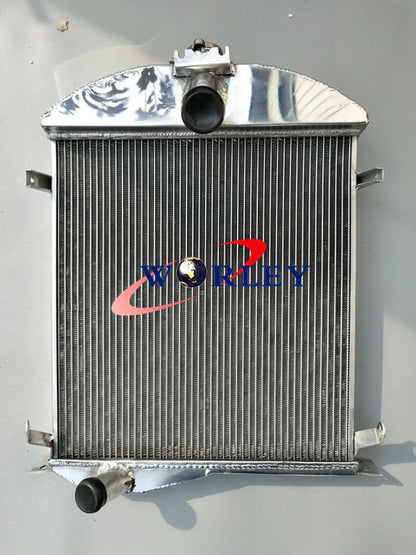 Aluminum Radiator & Fan for Ford Model A 3.3L (1928-1929)