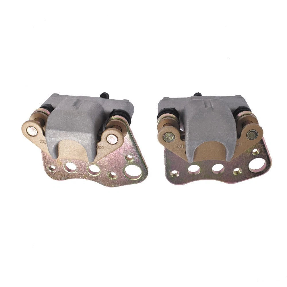 Front Brake Calipers w/Pads for Polaris Sportsman 335 400 500 600 700 (2000–2014) - 1910549, 1910550, 1910681, 1910682