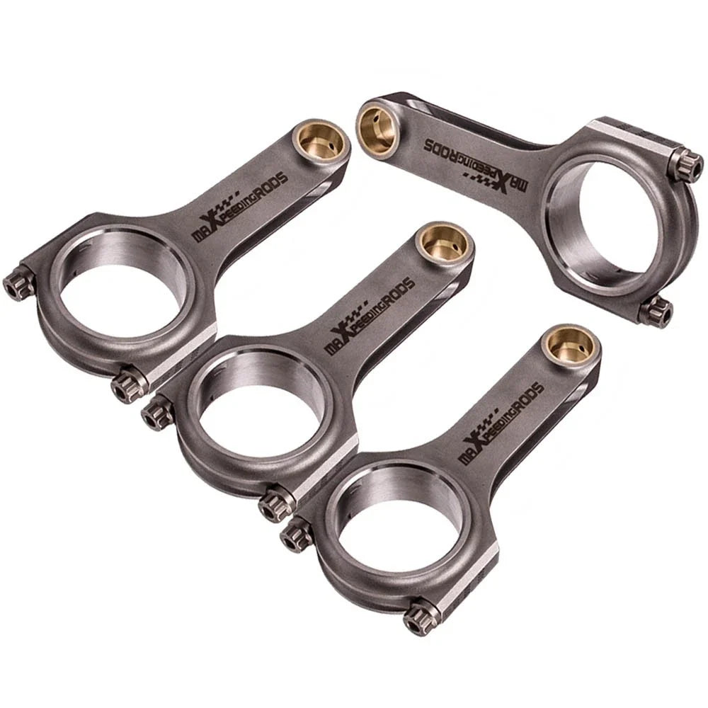 Set of 4 Connecting Rods for Acura Honda D16 D16A1 D16A6 D16Y7 D16Y8 D16Z6 138.63mm