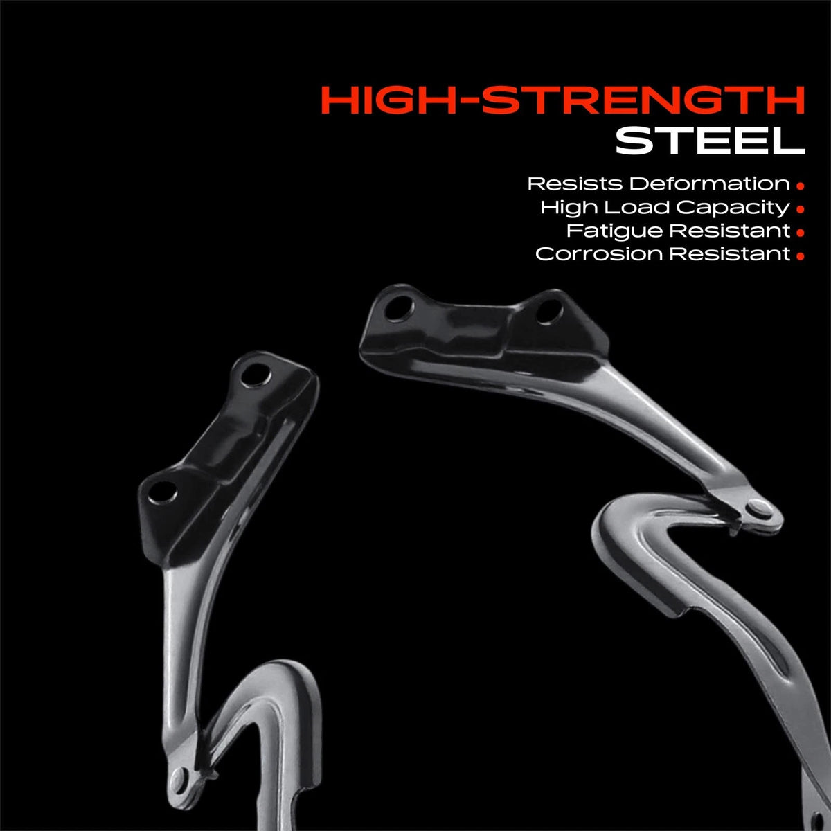 2X Hood Hinge for Honda CR-V (2017–2022) - 60170TLAA00ZZ, HO1236154C, HO1236154D