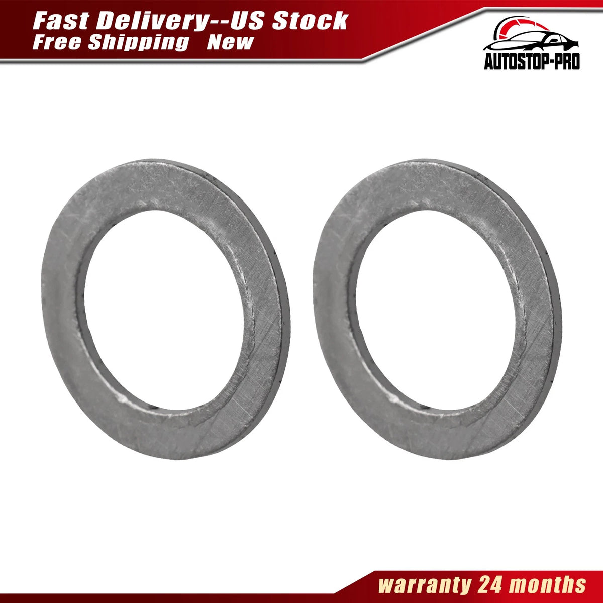 2X Diesel Exhaust Fluid Injector Gasket for Ram 2500 3500 (2013–2022) 04627714AA, 4627714AA