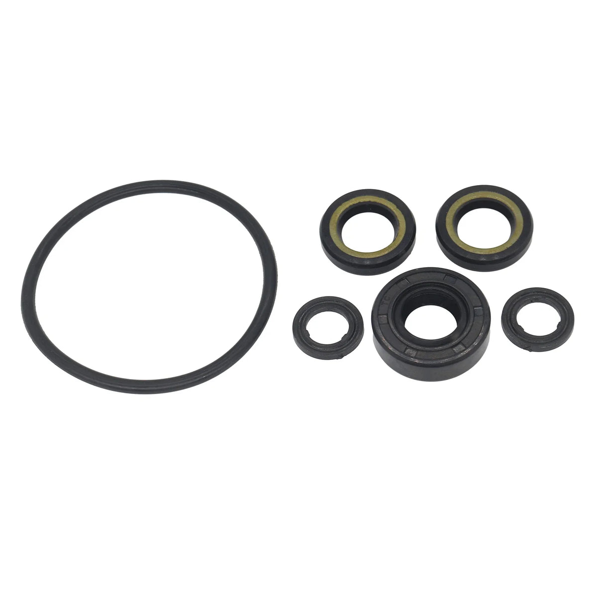 Lower Unit Gearcase Seal Kit for Suzuki 5/6/8HP Outboard (09282-14002, 09289-14002)