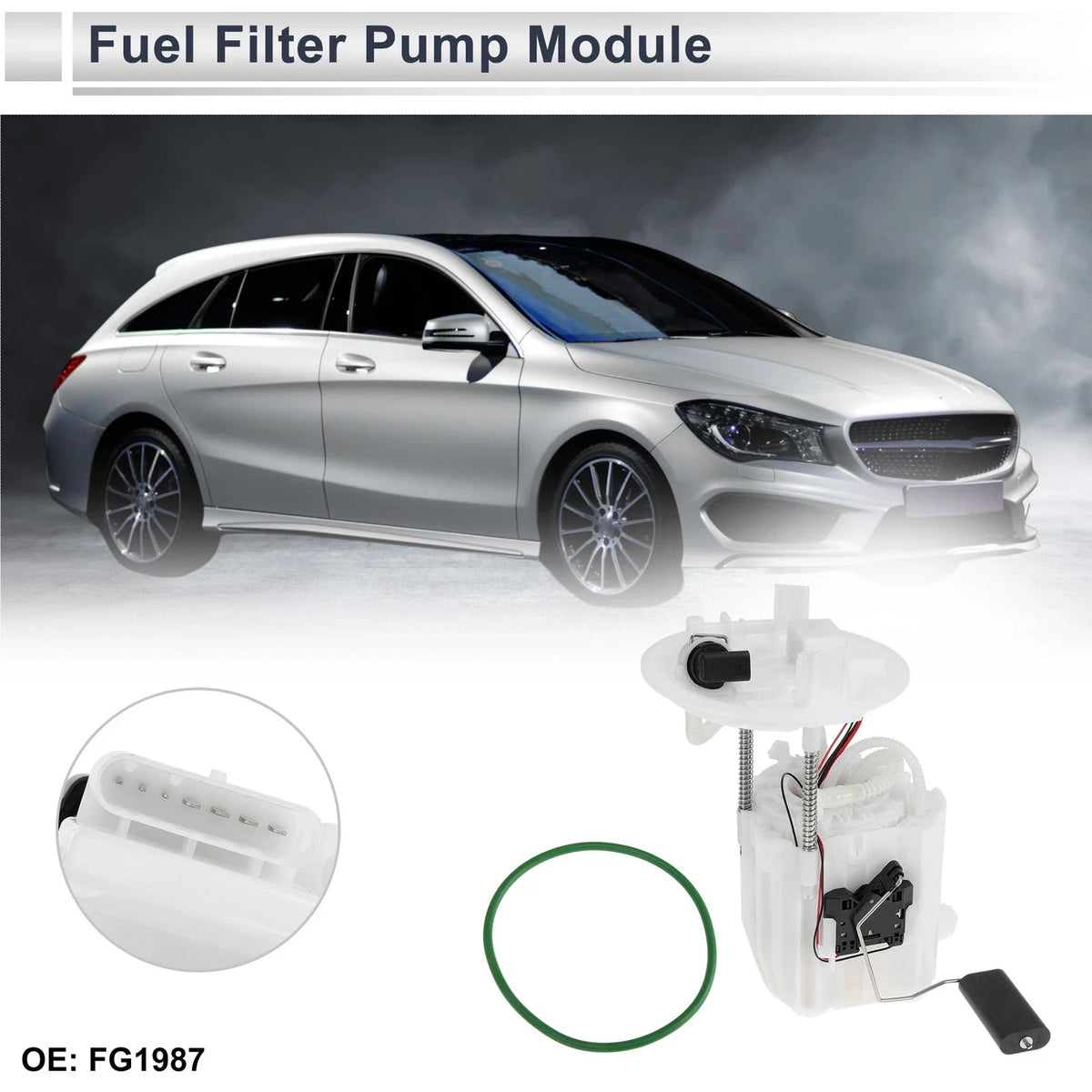 Fuel Pump Assembly for Mercedes Benz CLA250 (2014–2020) L4 2.0L Gas