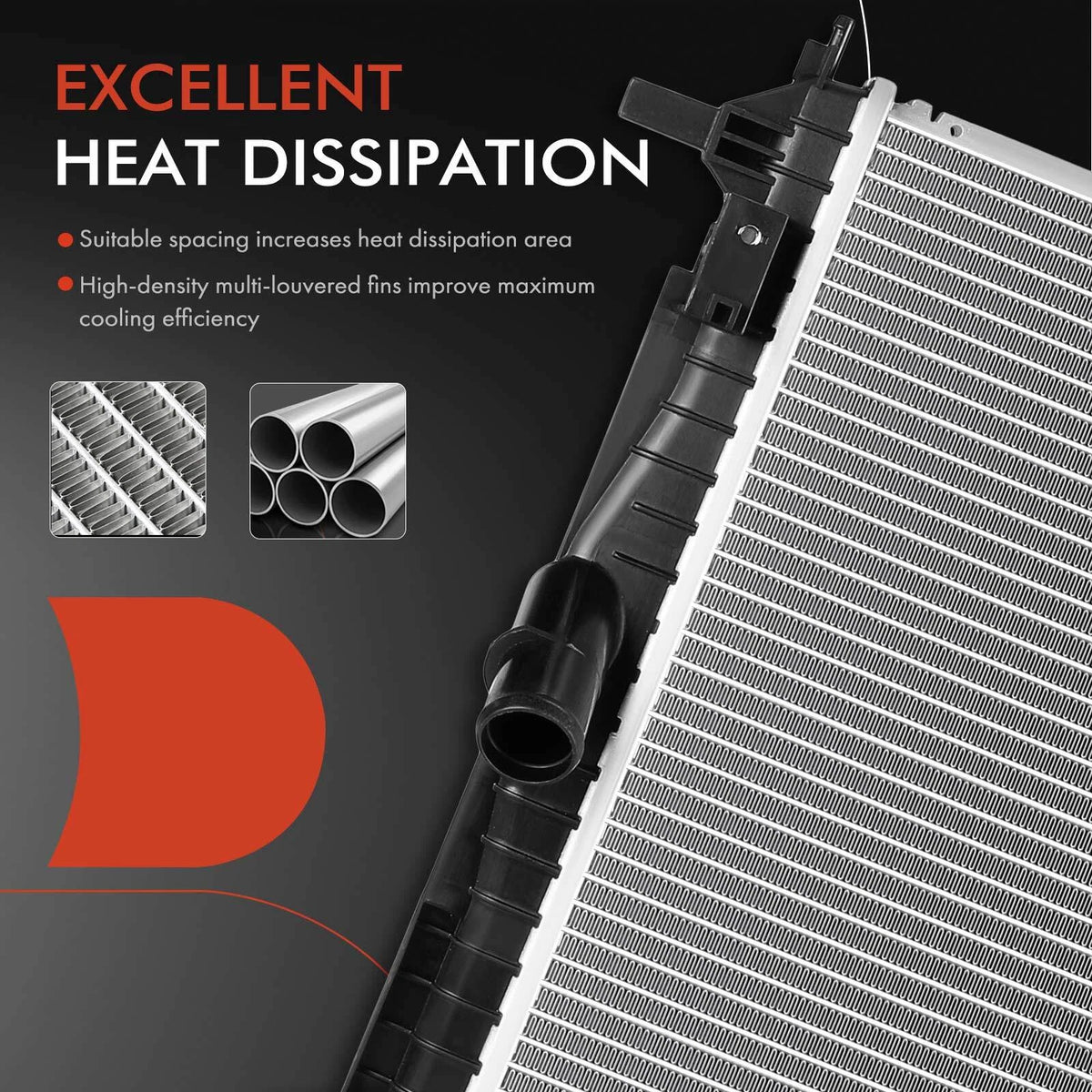 Radiator for Mazda 3 (2019–2024) MA3010250, RA13868C