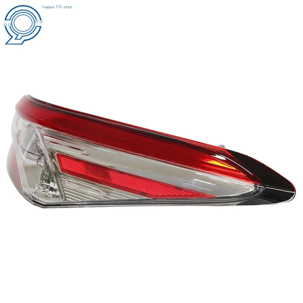 Set of 2 Chrome Tail Lights for Toyota Camry (2018–2020)