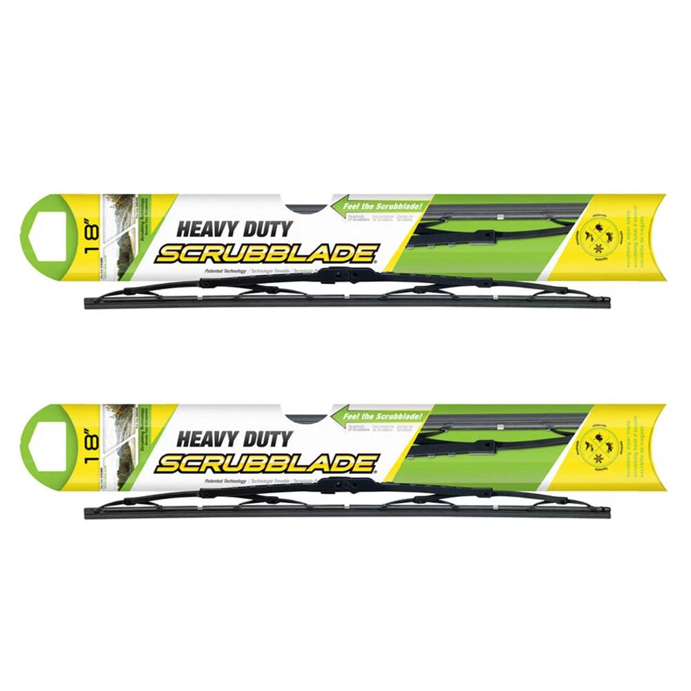 Set of 2 Platinum Wiper Blades for Buick Electra Chevrolet Impala (U2-G0119FMW2, 11711365-101)