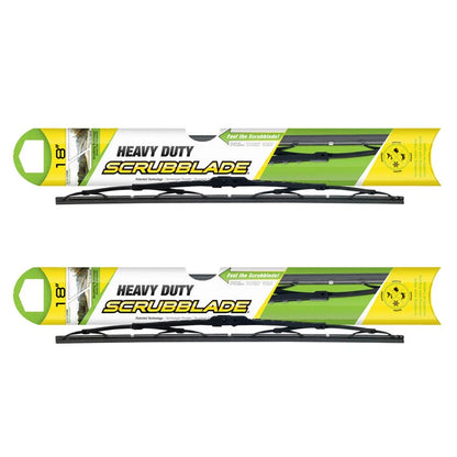 Set of 2 Platinum Wiper Blades for Buick Electra Chevrolet Impala (U2-G0119FMW2, 11711365-101)