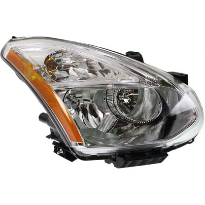 Headlight Assembly for Nissan Rogue (2011–2012) - Halogen, LLX-NI2503202C-CL360A70, NI2503202