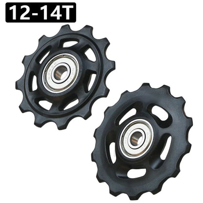 12T/14T Rear Derailleur Wheel Pulley for Bike Bicycle (9/10/11 Speed)