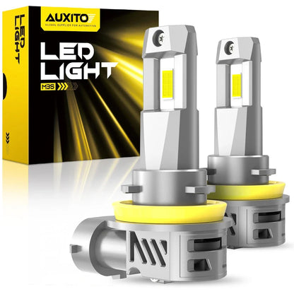 Set of 4 9005 + H11 LED Headlight Kit Bulbs 6500K White 80000LM High/Low Beam