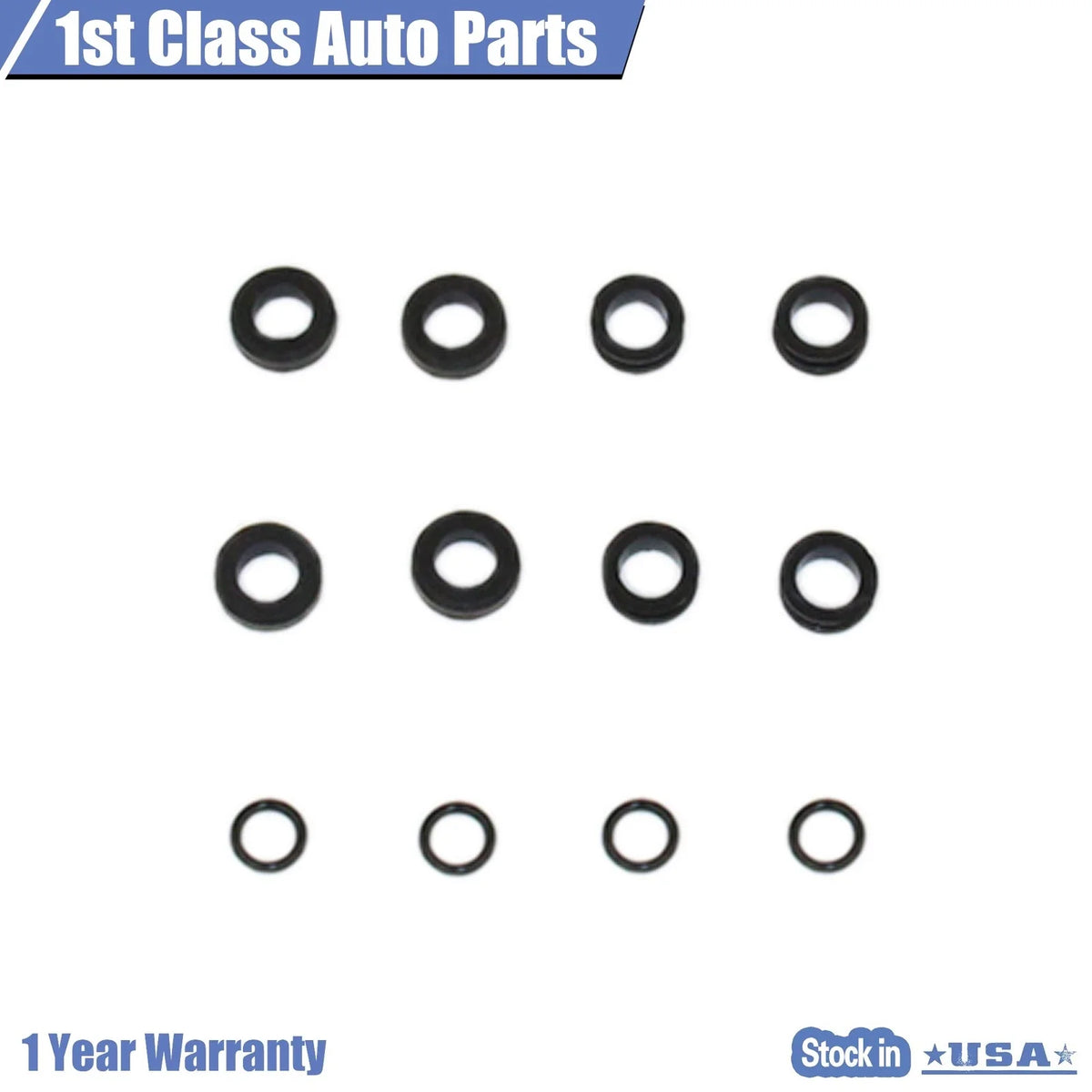 Set of 4 Fuel Injector O-Ring Kit for Mazda Miata (1999–2005) 8574-13-253