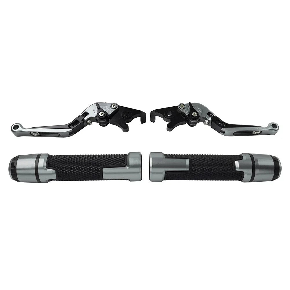 Set of 2 Titan Extendable Brake Clutch Levers for BMW F650GS (2002–2007)