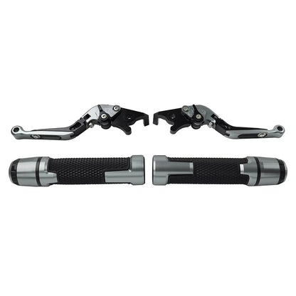 Set of 2 Titan Extendable Brake Clutch Levers for BMW F650GS (2002–2007)