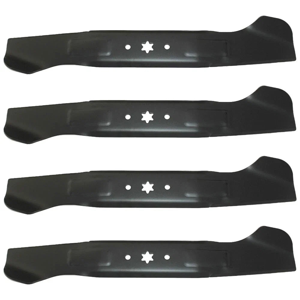 Set of 4 High Lift Mower Blades for Yard Man (Replaces LAB50-0151)