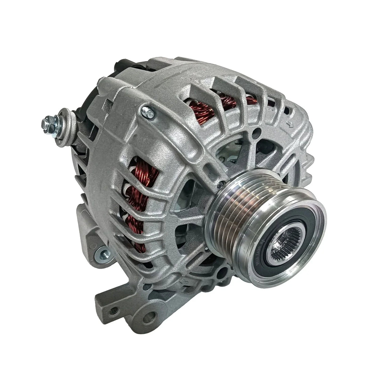 Alternator for Nissan Rogue (2014–2020) L4 2.5L 120 Amp 12 Volt CW 6-Groove