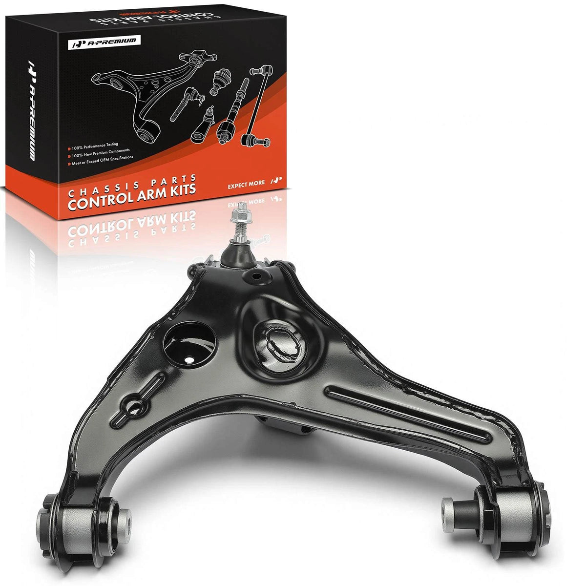 Front Right Lower Control Arm w/ Ball Joint for Ford F-150 Expedition (GS40171, CMS40171, 7L1Z3078A, 9L3Z3078A)