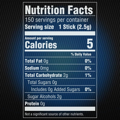 Set of 10 GUM Peppermint Cobalt Sugar Free Chewing Gum 15 Count