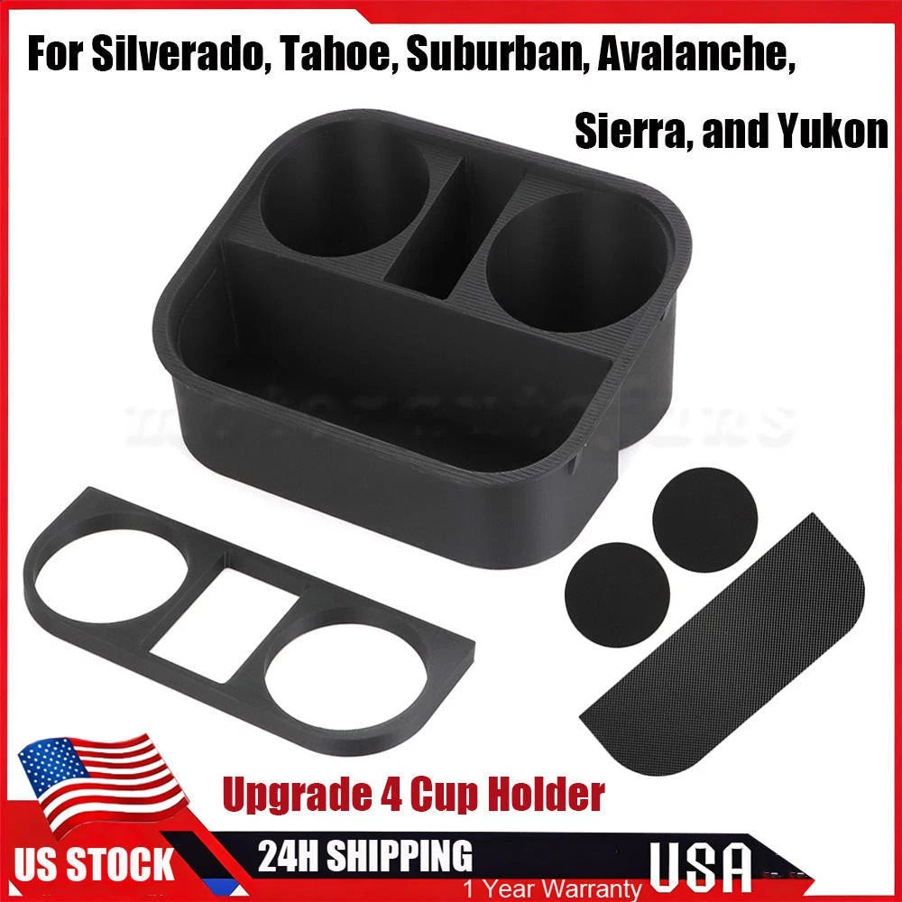 Cup Holder Insert for Chevrolet Silverado Tahoe Sierra Yukon Avalanche (2003–2007)
