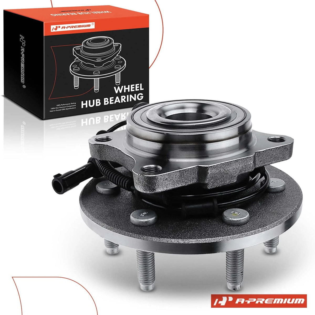Rear Wheel Hub & Bearing Assembly for Ford Expedition Lincoln (2003–2006) - 2L141A049AA, 2L142B664AA, 2L142B664AB, 2L142B664AC, 2L142B664AD, 2L142B664AE