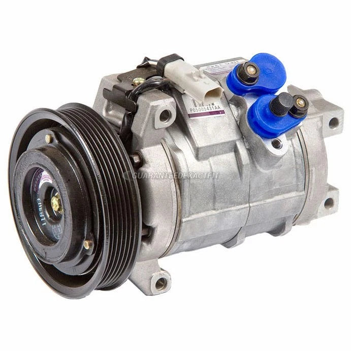 OEM AC Compressor with Condenser Drier for Chrysler Pacifica (2004) 61-86024R7, 04885485AA, 05005496AF