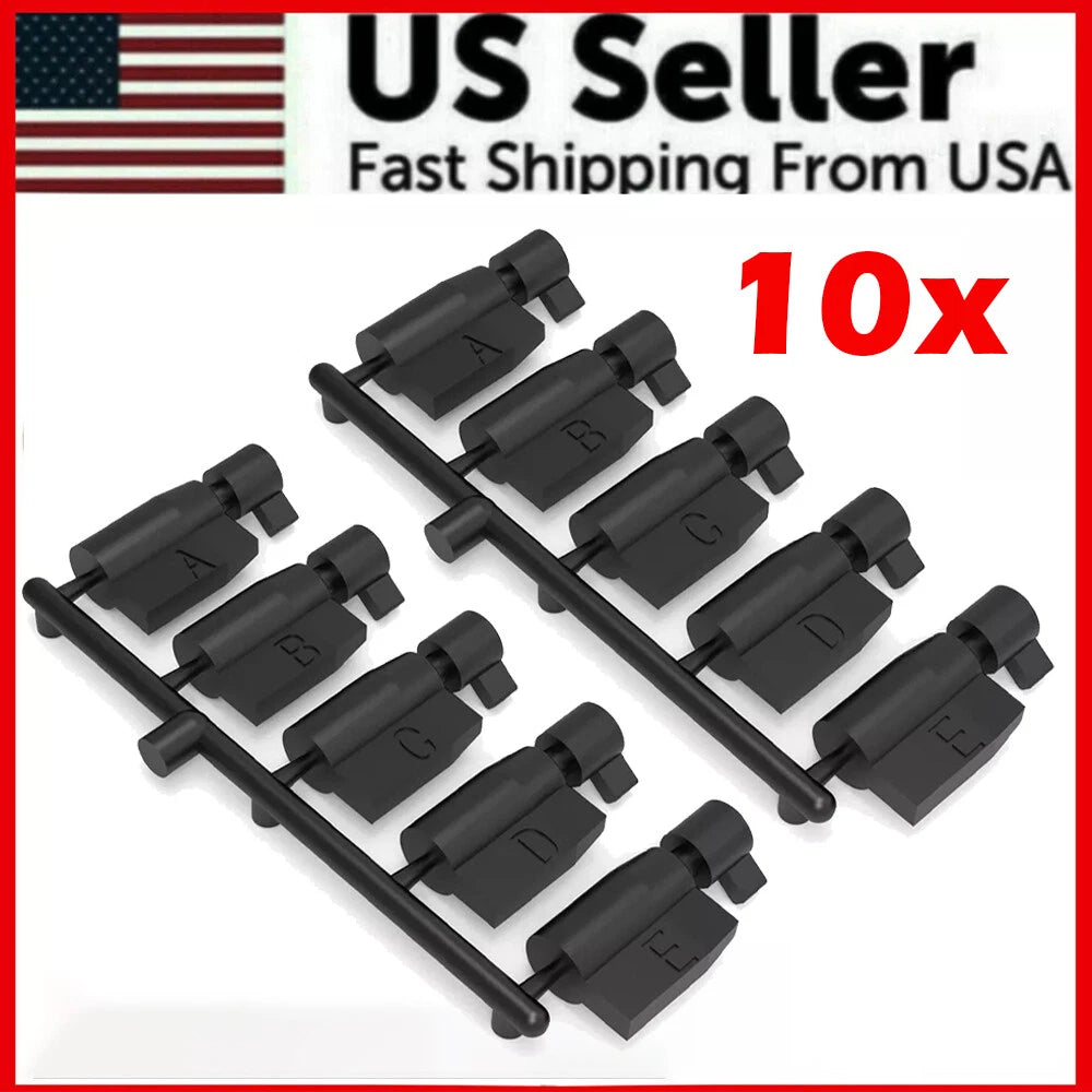 10X Disposable Plastic Key for Male Sissy Chastity Cage Lock