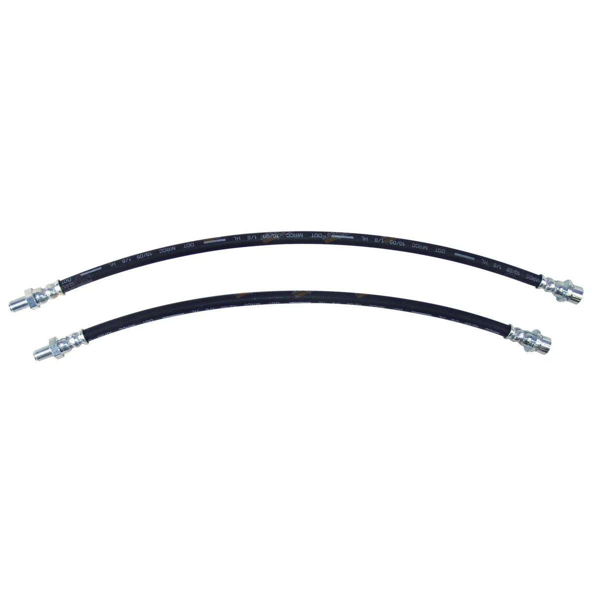 2 x Extended Brake Lines Hose Rubber for Landcruiser 100 105 Series HZJ105