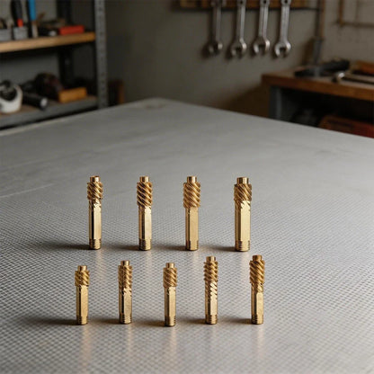 Spinning Fishing Reel Main Spindle Rod Brass Gear Pinion Gear Part