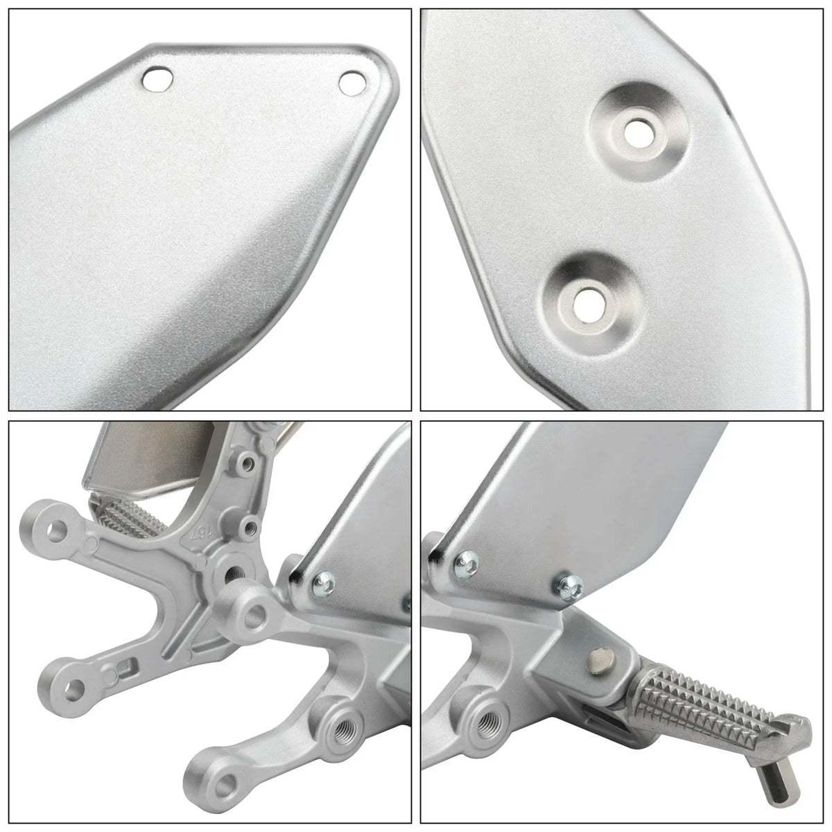 Rider Driver Footrest Peg Bracket for Yamaha MT03 YZF R3 (2016-2025)