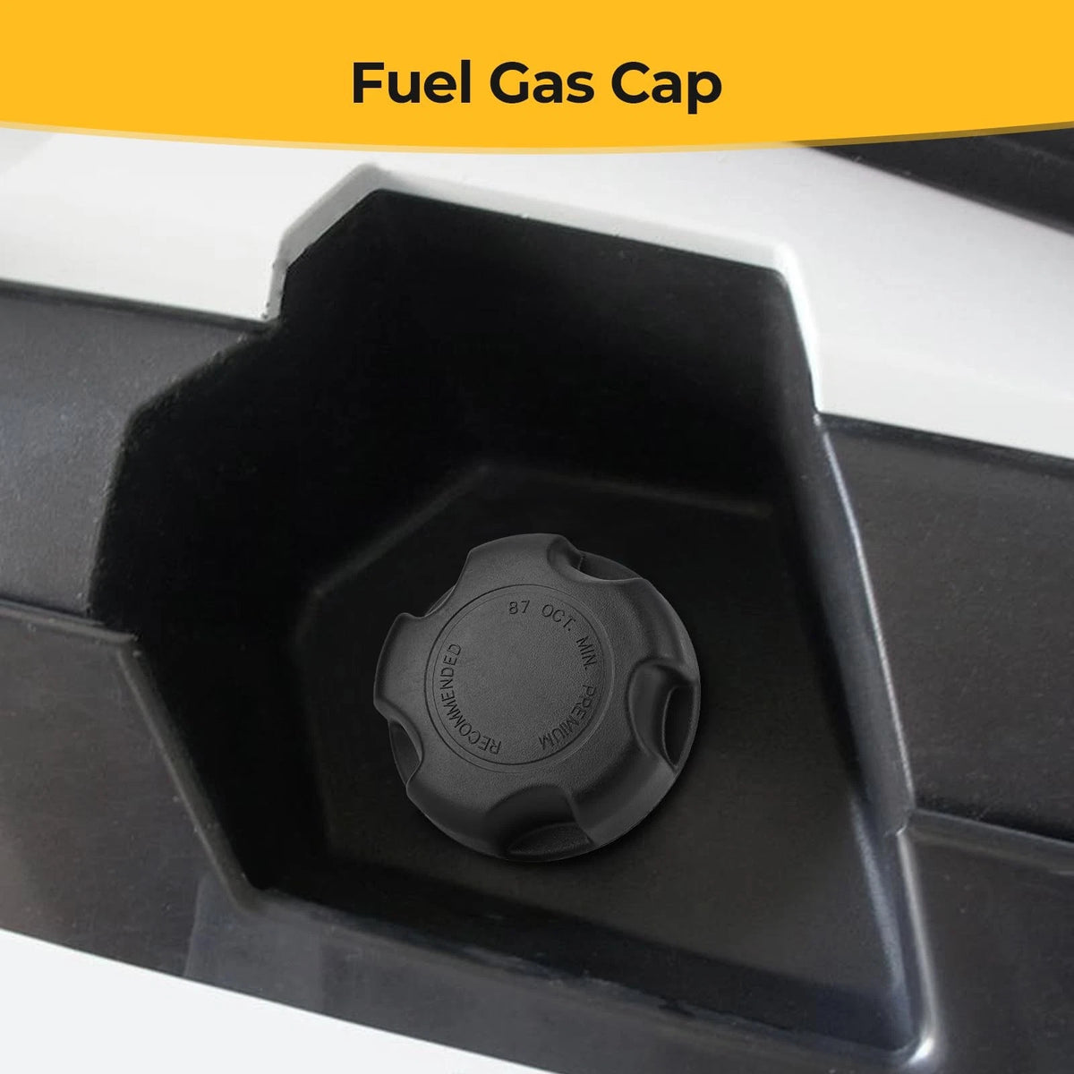 Fuel Cap for Polaris RZR Ranger General 1000 900 (2015–2023) Black