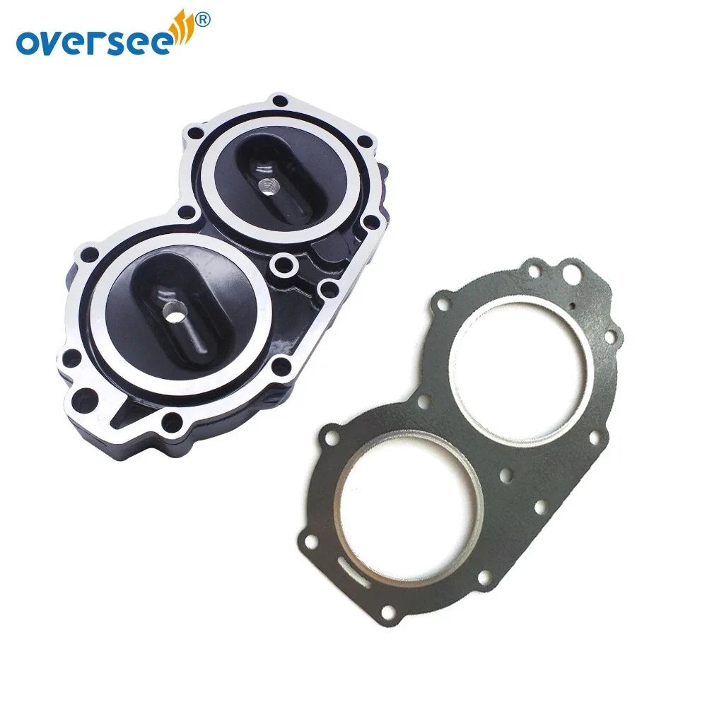 Cylinder Head & Gasket Set for Yamaha Outboard 40HP (2T, 6F6-11111-00-1S, 6F5-11181)