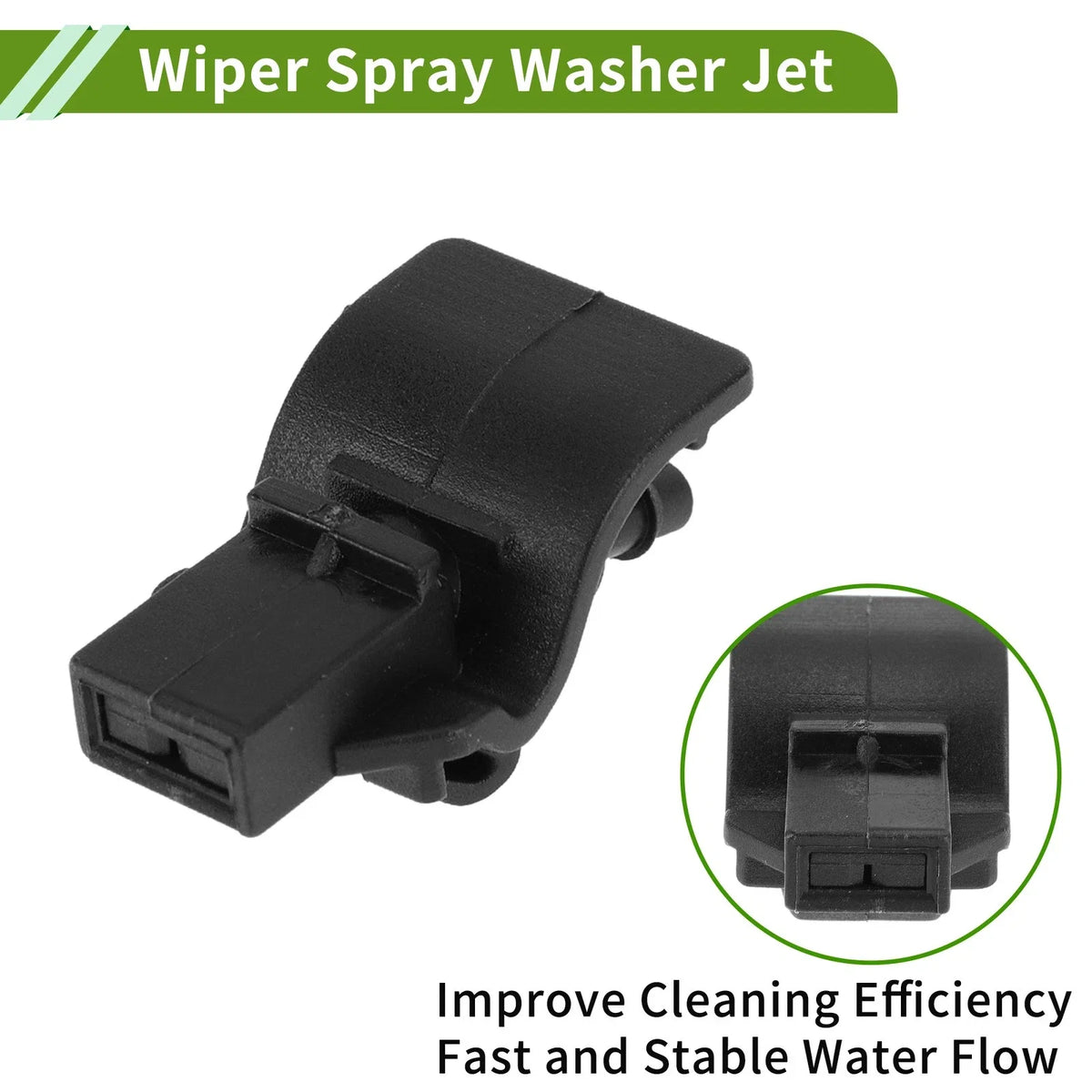 Windshield Washer Nozzle with Hose Connector for Ford (2013–2019) No.FR3Z17603AA