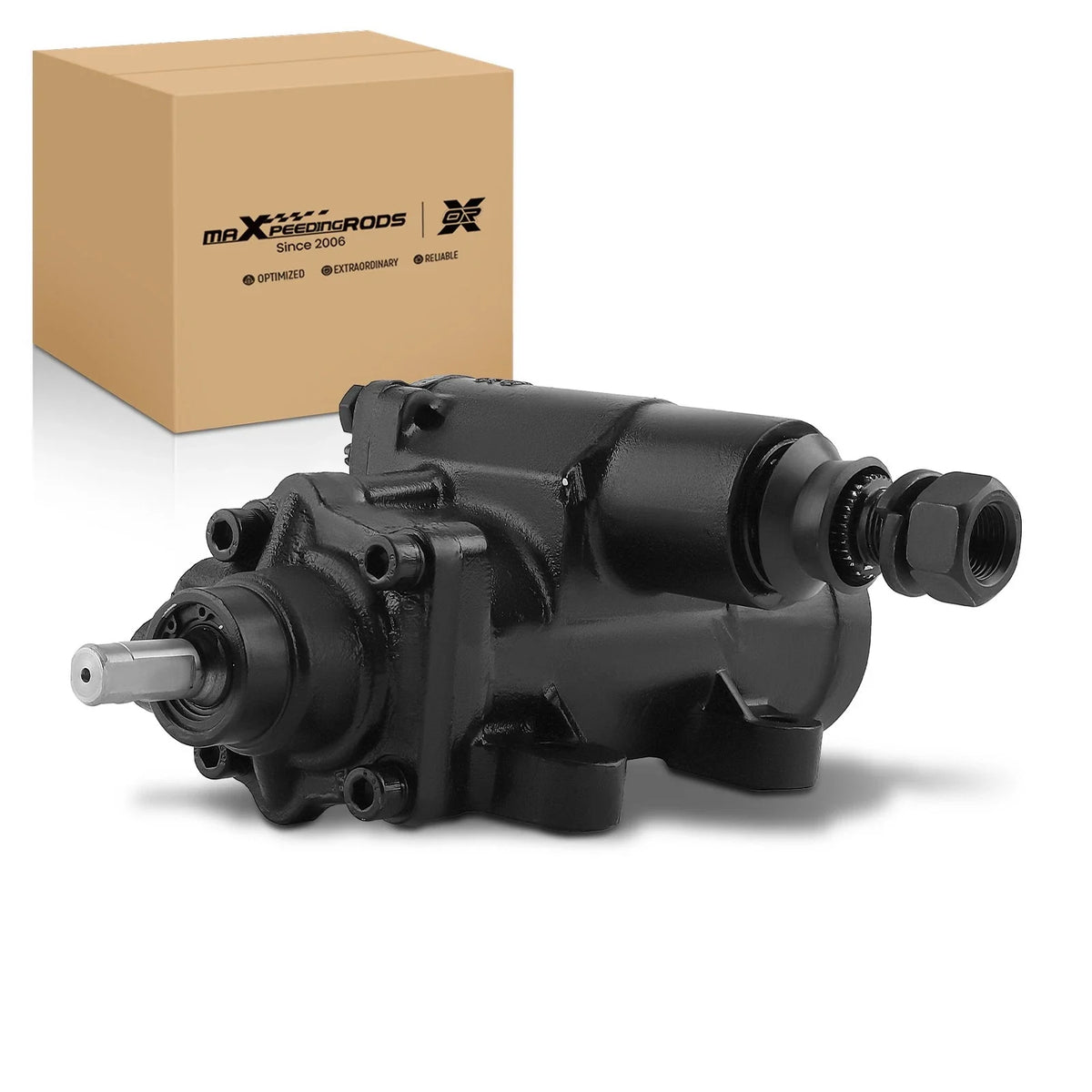 Power Steering Gear Box for Chevrolet Tahoe (2001–2002) 15062833, 27-8413 Black