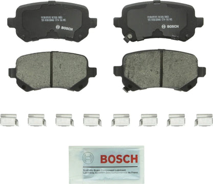 Rear Brake Kit Set of 4 Disc Rotors & Bosch Pads for Chrysler Dodge VW