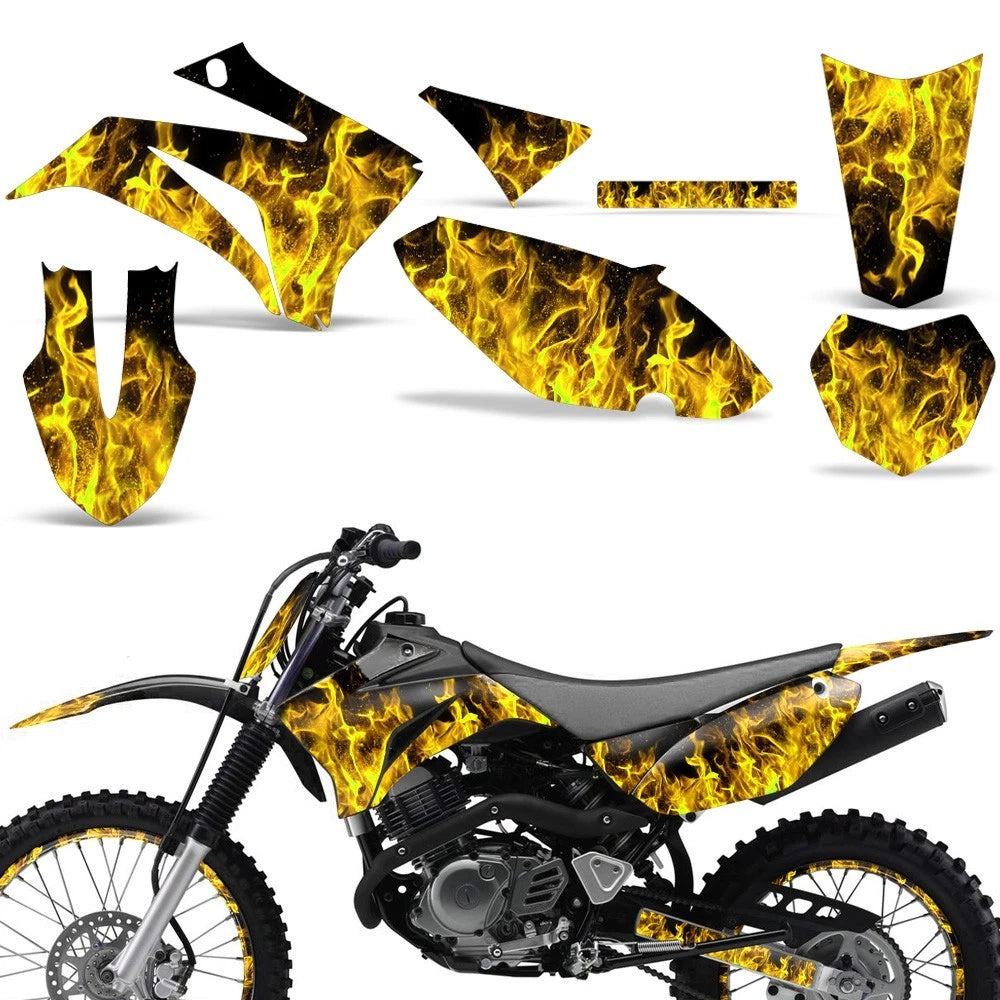 Graphic Stickers +#PLT/RIM Decals for Yamaha TTR125 (2008–2018)