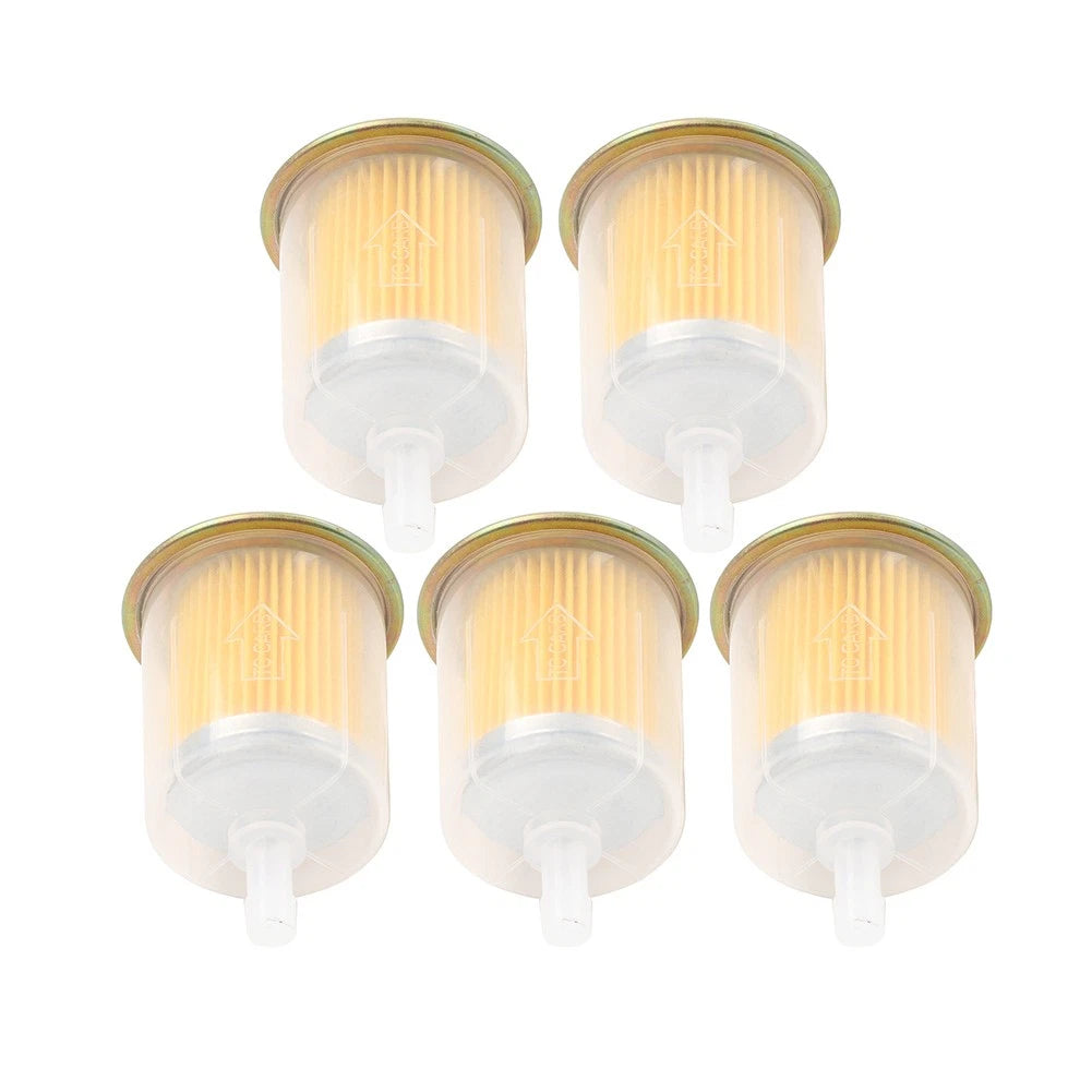 5Pcs 3/8" Inline Gas Fuel Filter for Motorcycle
