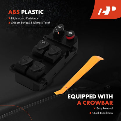 Front Left Power Window Switch for Honda Civic (2008–2011)