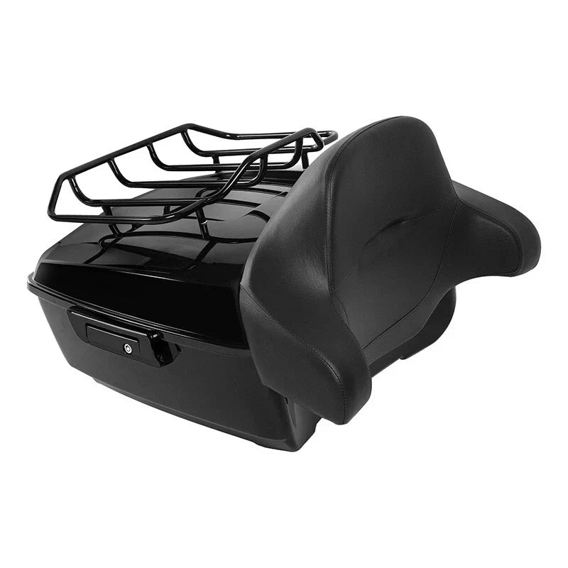 Black King Trunk Pad for Harley Touring Road Glide (2014–2026)