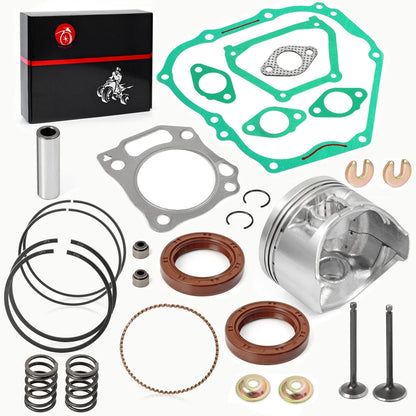 Top End Kit Piston Intake Exhaust Valve for Yamaha Golf Cart YDRA (2007–2016)