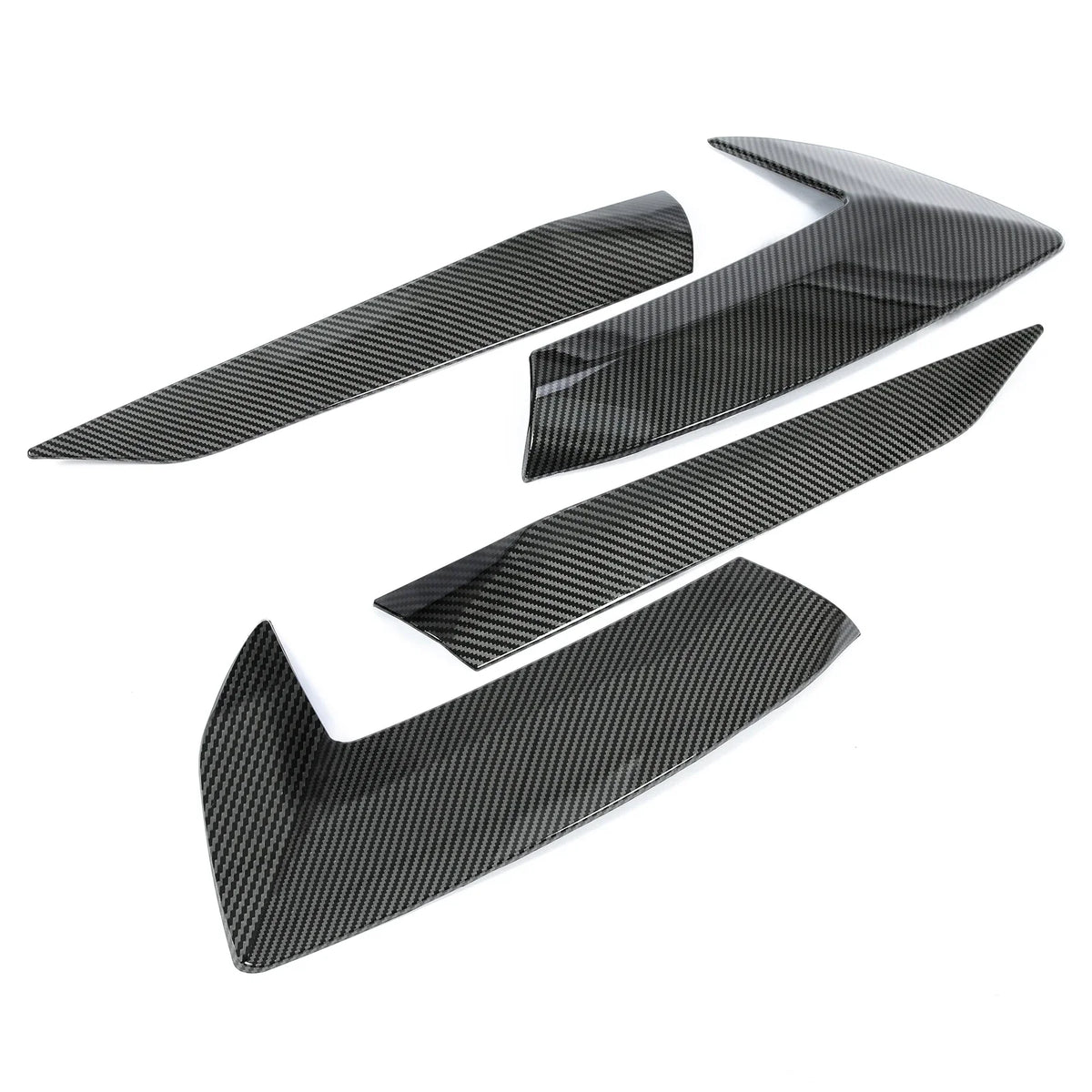 Carbon Fiber Body Side Vent Door Garnish Trim Cover for Corvette C8 Z51 (2020–2024)