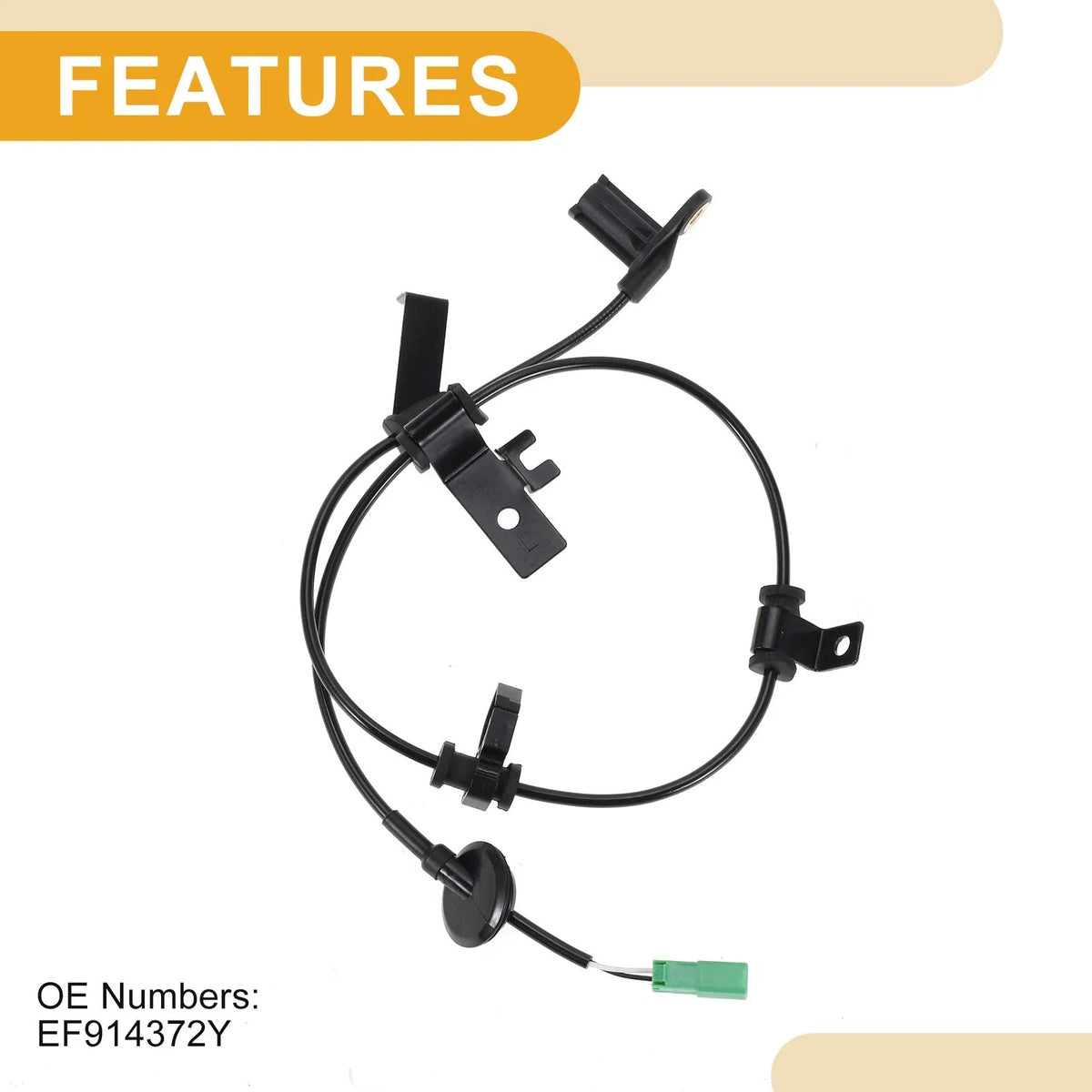 ABS Wheel Speed Sensor No.EF914372Y for Ford Escape (2005–2007) Rear Left