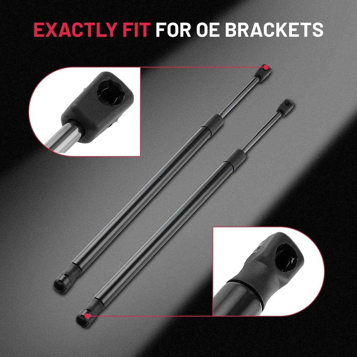 Pair Front Hood Lift Supports for Honda Accord (1998–2002)
