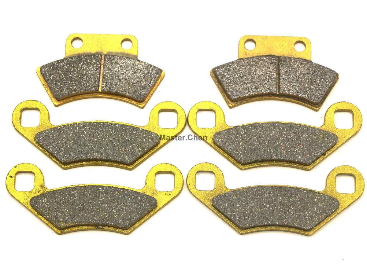 Front & Rear Brake Pads for Polaris Trail Boss 350L 400L Xplorer 300 400L Magnum 425