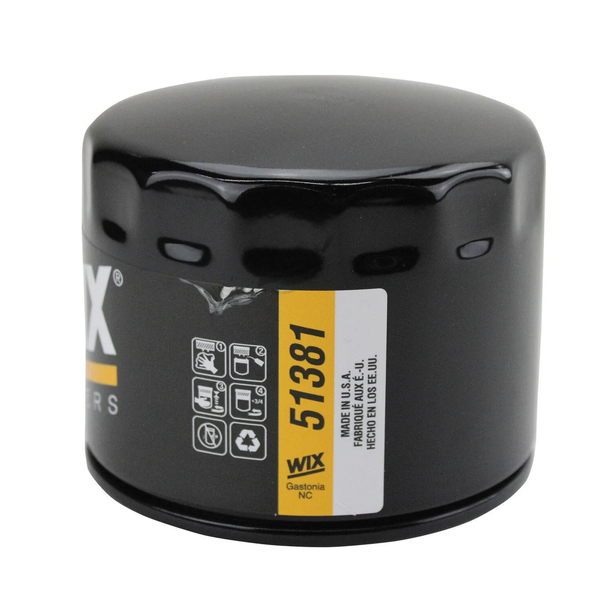 WIX Engine Oil Filter 51381 for Chrysler Dodge Hyundai Isuzu Mazda Mitsubishi (1990–2023)