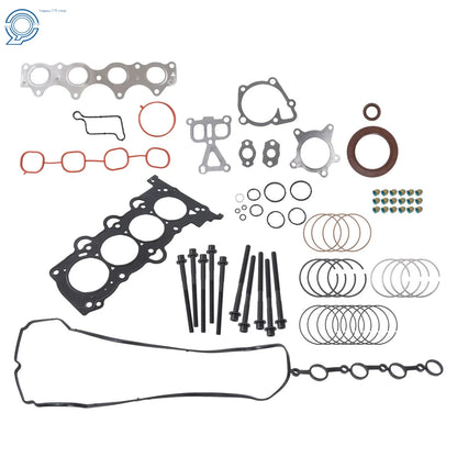Set of Head Gasket Bolts & Piston Rings for Hyundai Accent Veloster Tucson (2011–2019)