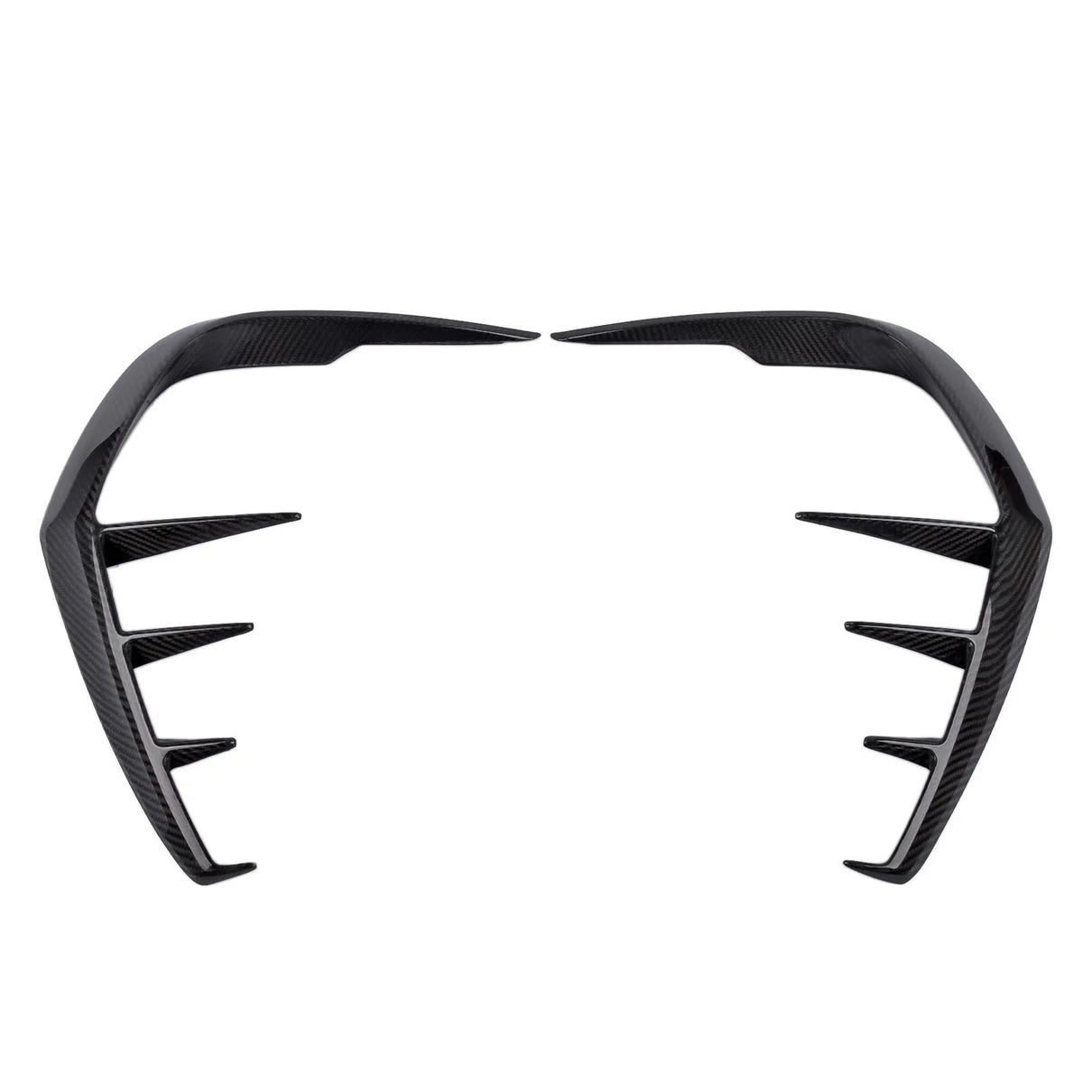 Carbon Rear Bumper Side Vent Trims for Infiniti Q60 (2016–2020)