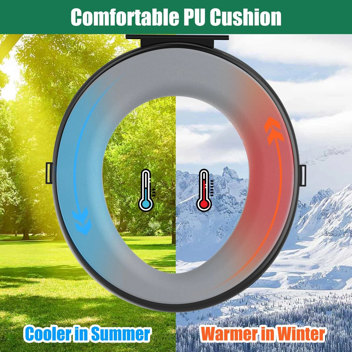 Portable Toilet Seat for 5 Gal Buckets (Camping)