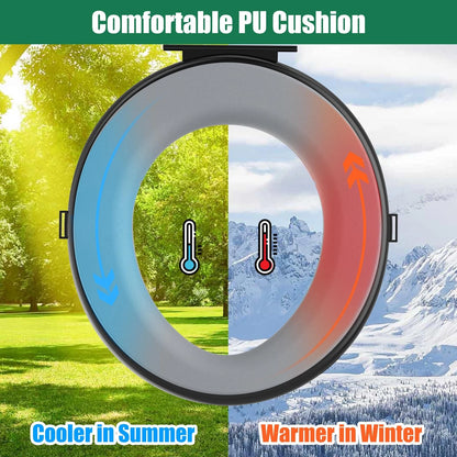 Portable Toilet Seat for 5 Gal Buckets (Camping)